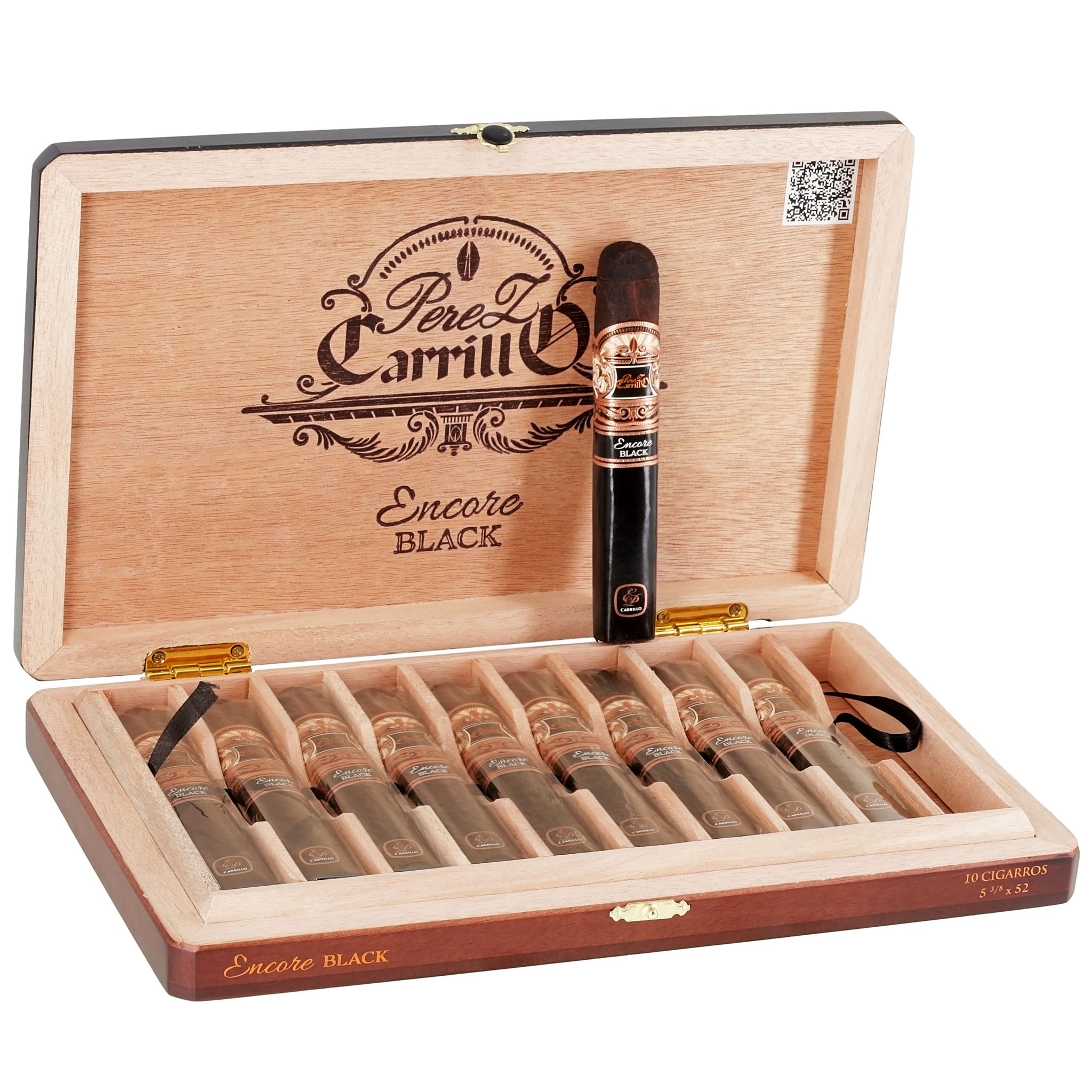 EP Carrillo Encore Black Robusto 5"3/8 * 52