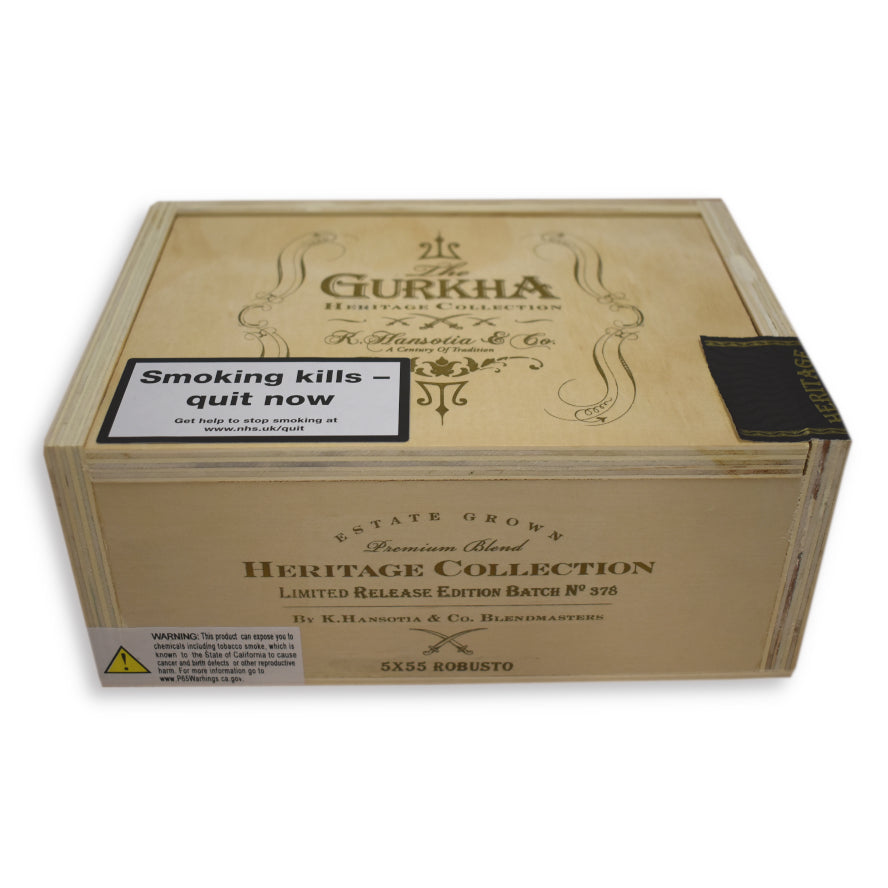 Gurkha Heritage Collection Limited Edition Robusto 5x55