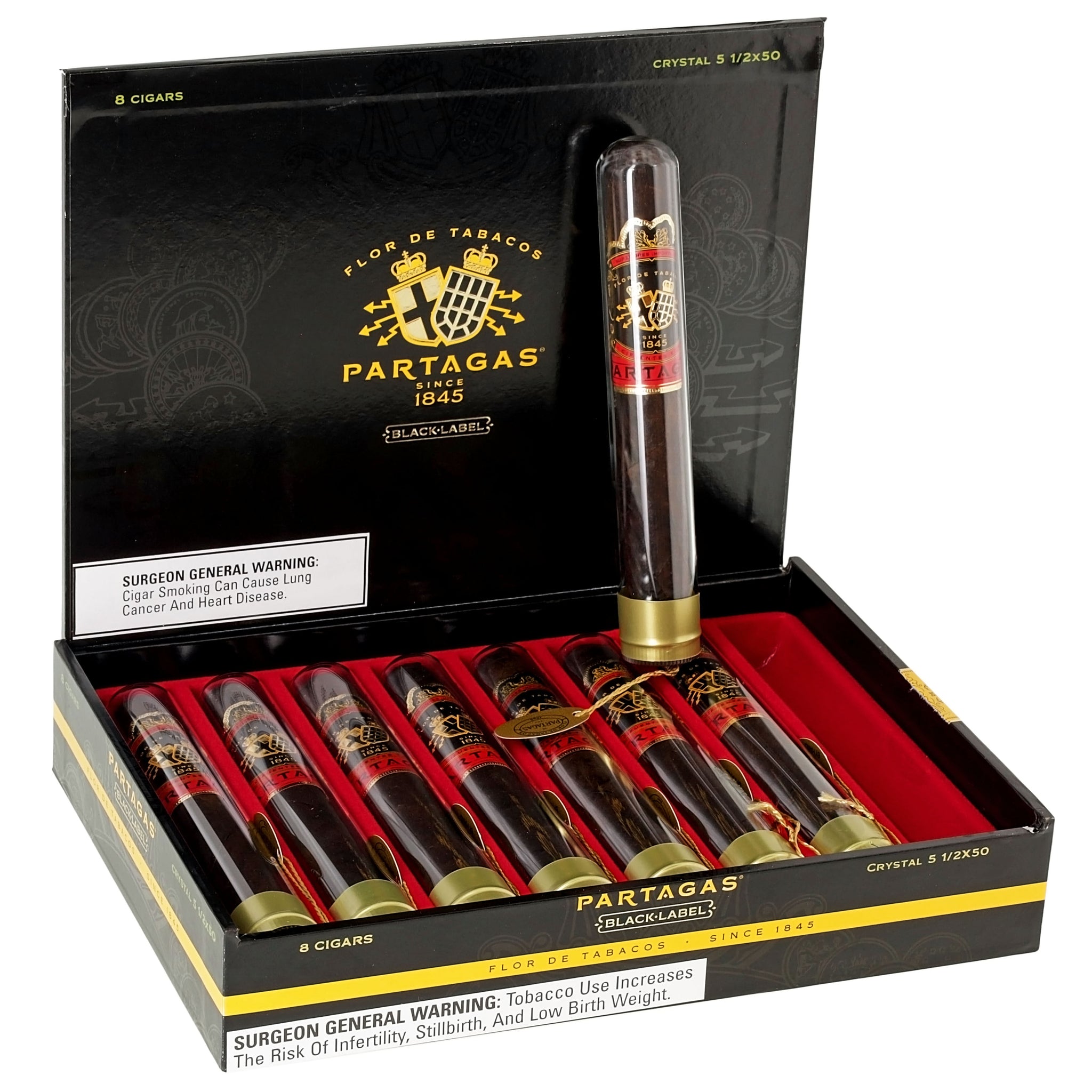 Partagas Crystal black Lebel
