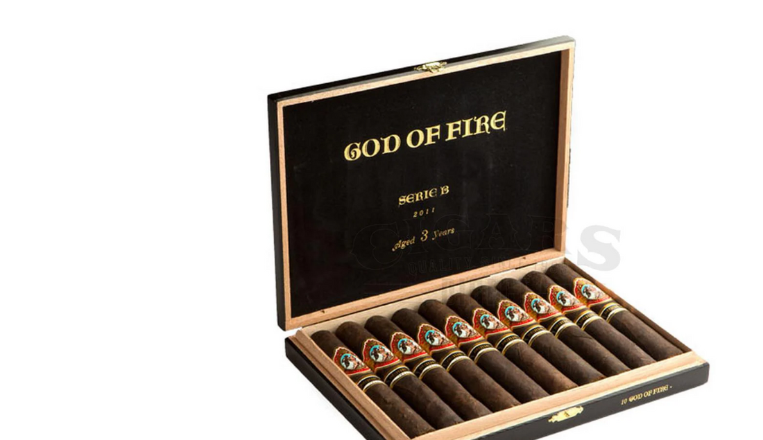 Arturo Fuente God of Fire Serie B Aged 3 Years Robusto Tuvo
