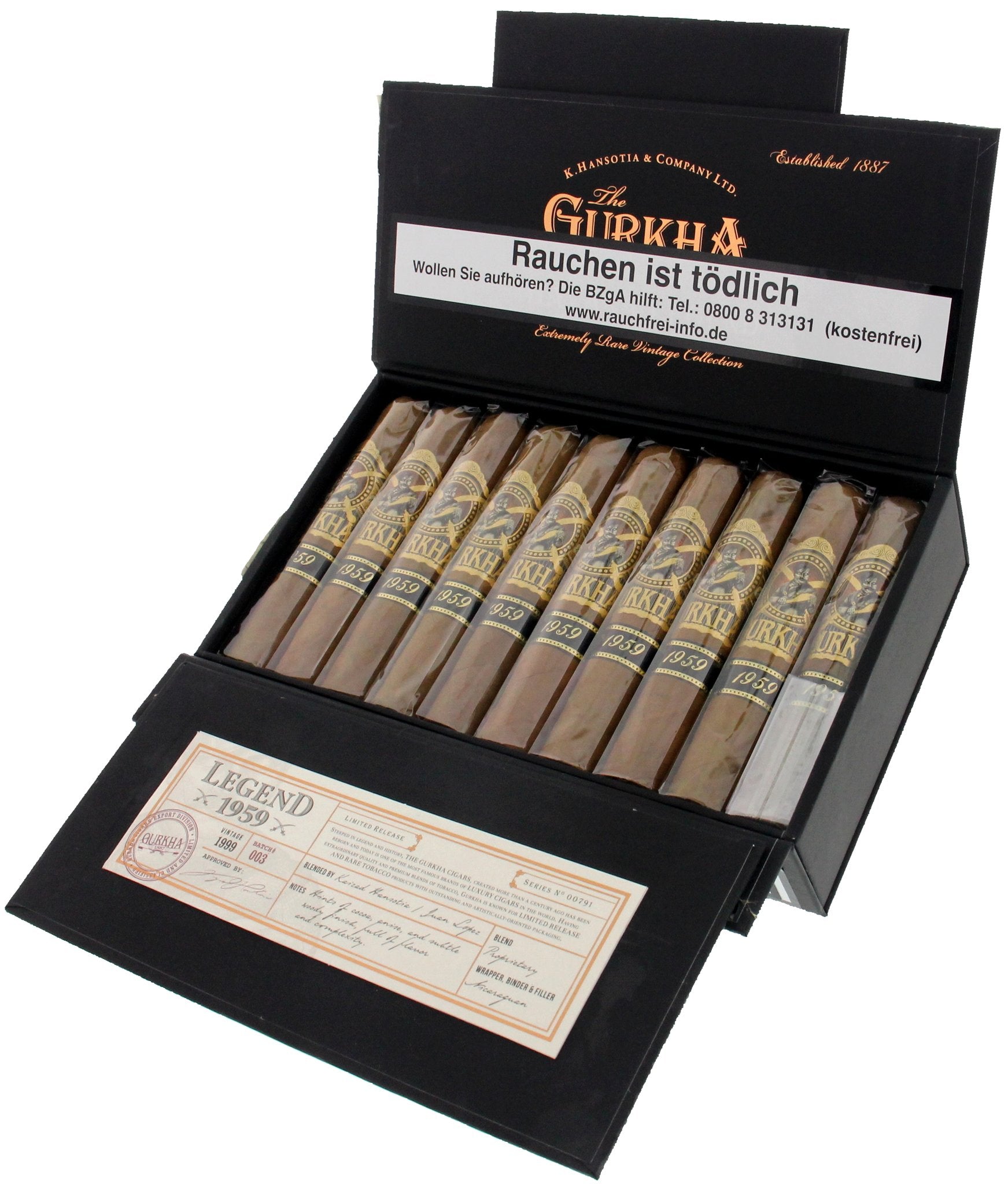 Gurkha Legend 1959 Robusto Corto 4.5x48