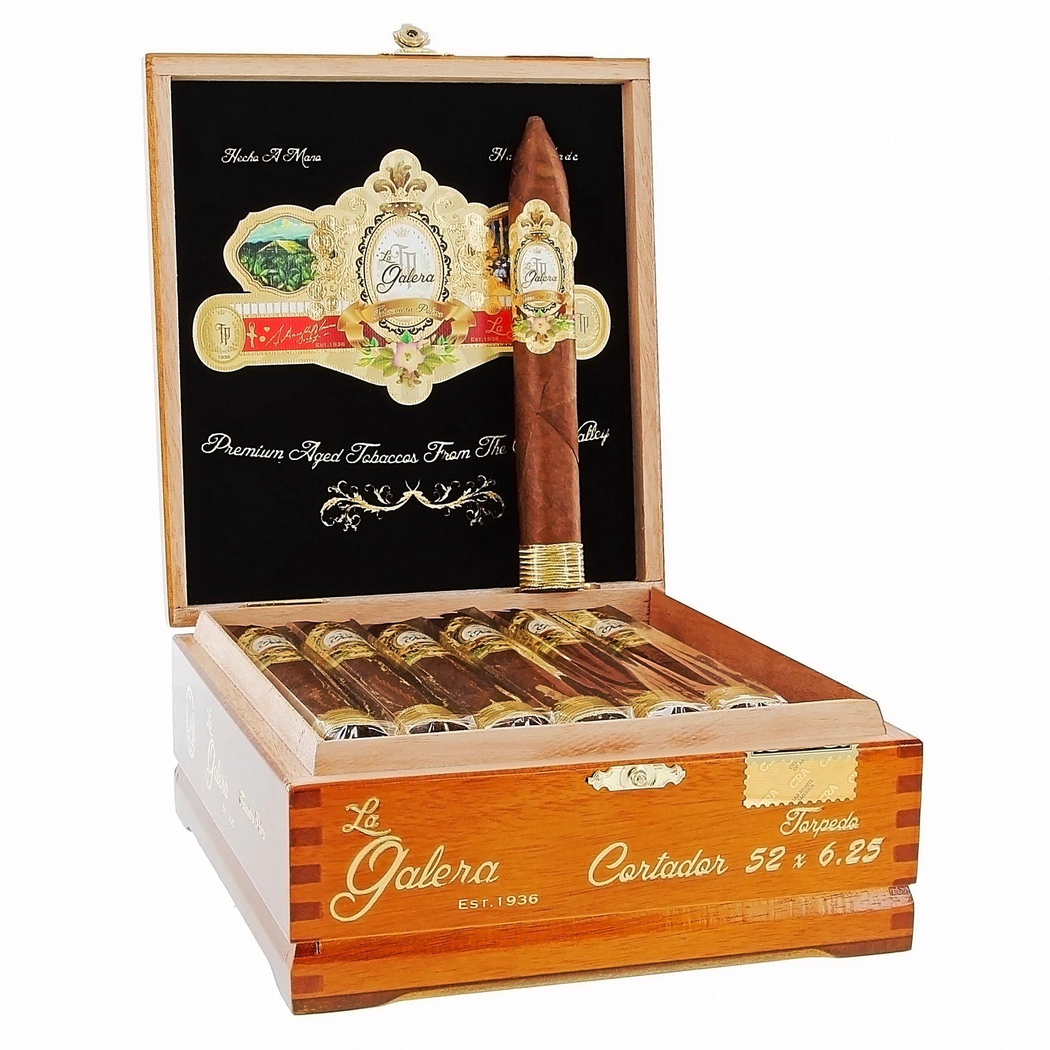 La Galera Cortador Habano Torpedo 6"1/4 * 52
