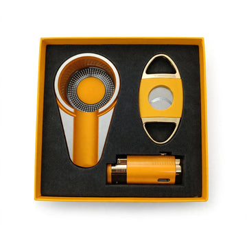 Set de Cenicero+ Cortador + Encendedor CX -021Y